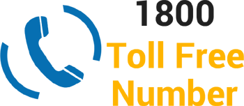 Toll free no outlet india